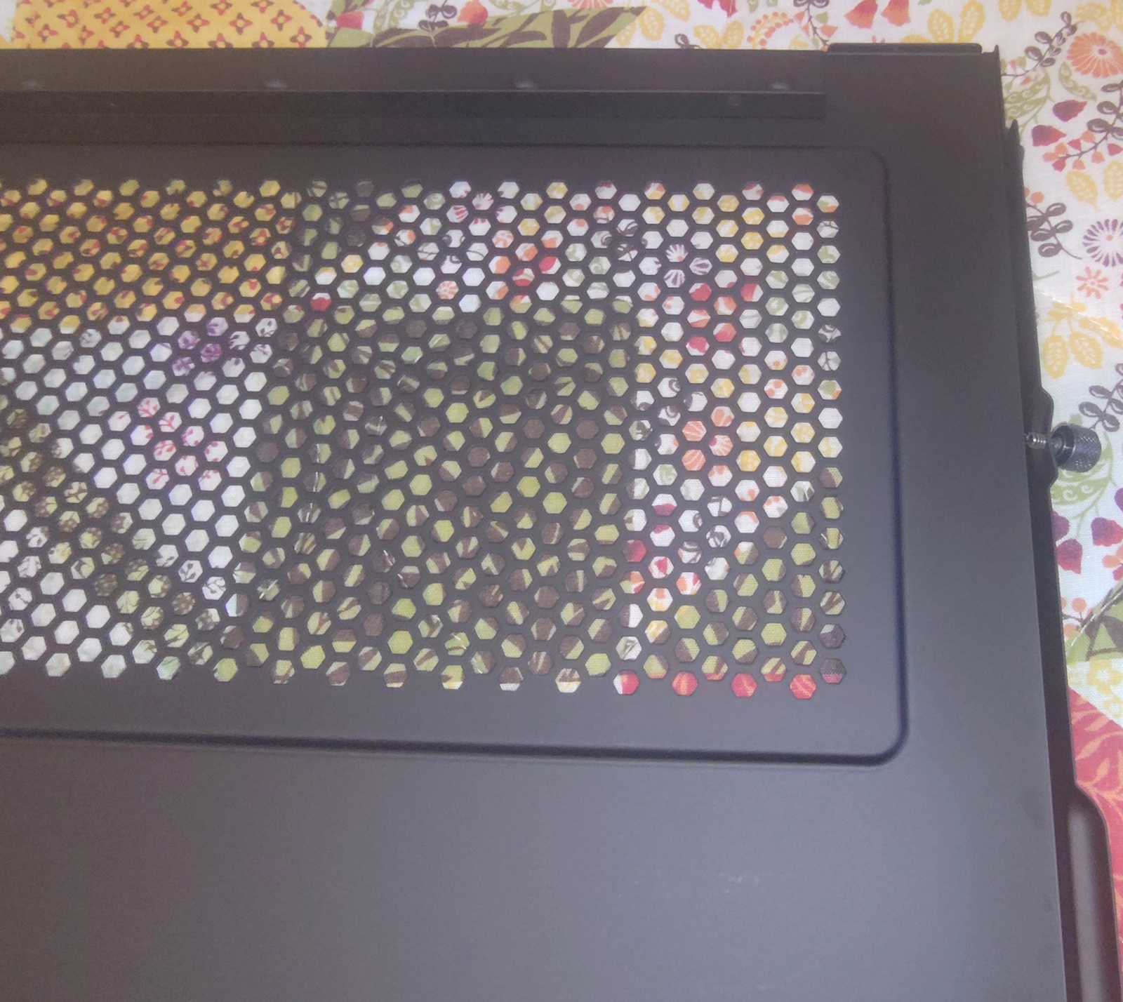 New Black Steel Metal Vented Side Panel Door 4 Corsair Crystal 680X RGB PC Case - Image 4