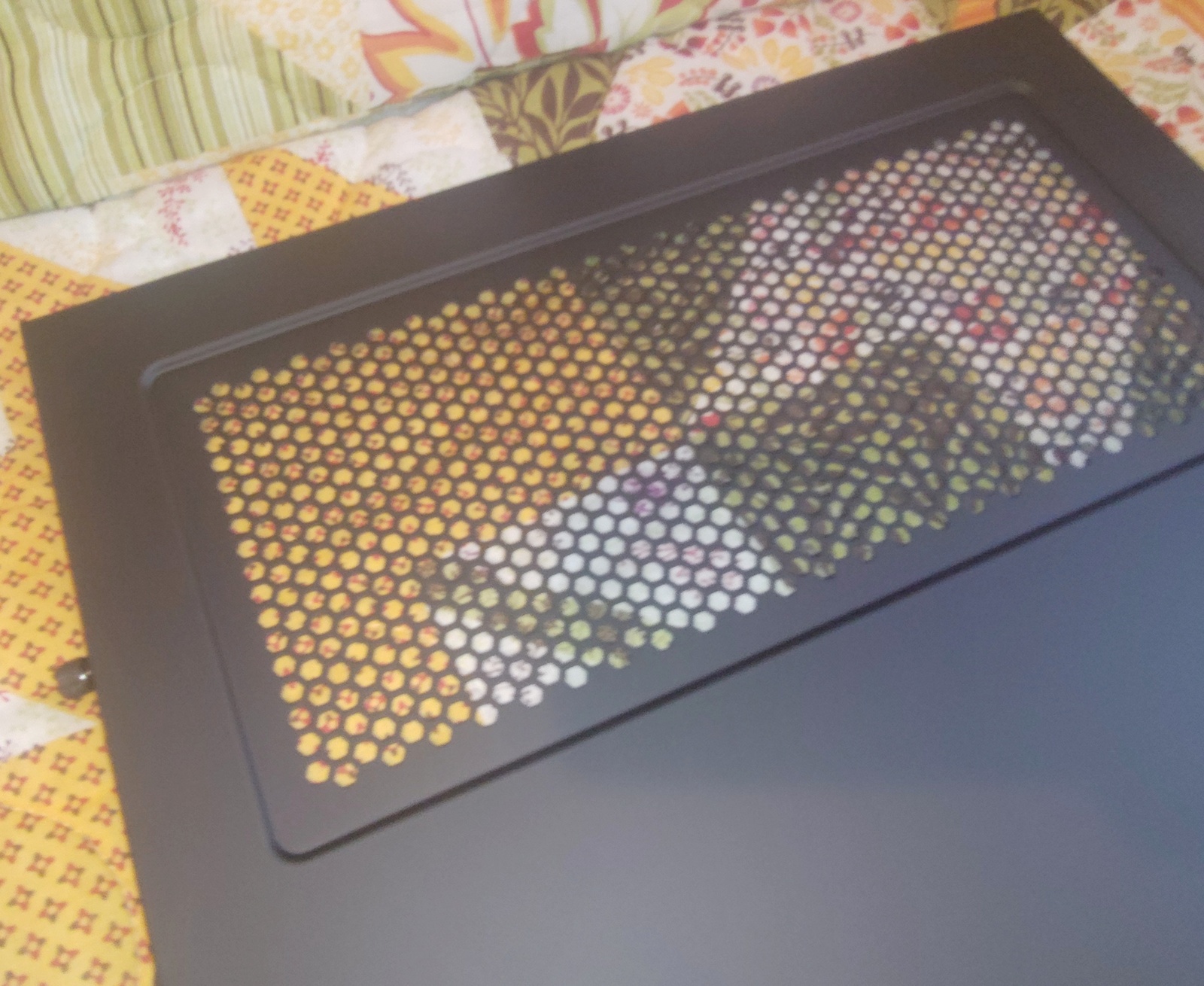 New Black Steel Metal Vented Side Panel Door 4 Corsair Crystal 680X RGB PC Case - Image 7