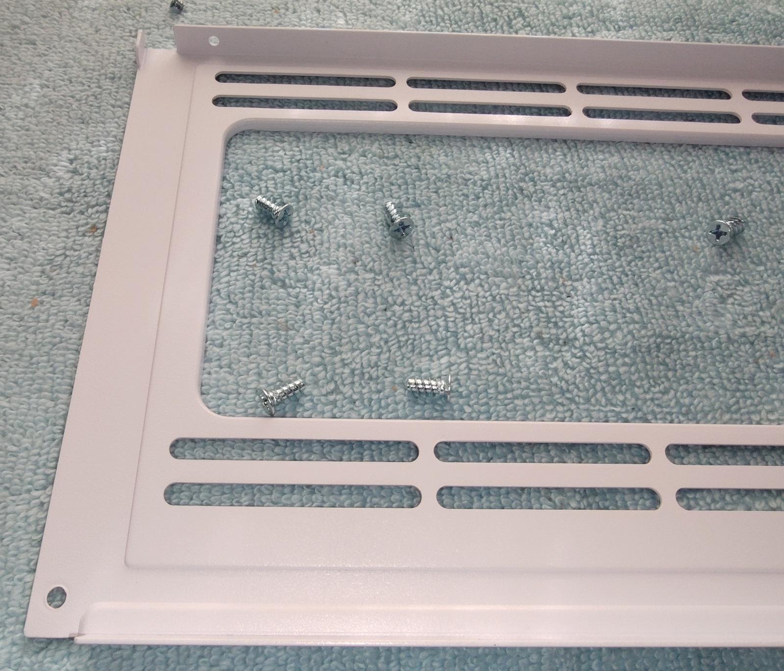 White Metal Steel Side Cooling Fan Bracket 4 Lian Li A3-mATX-WD Desktop PC Case - Image 8