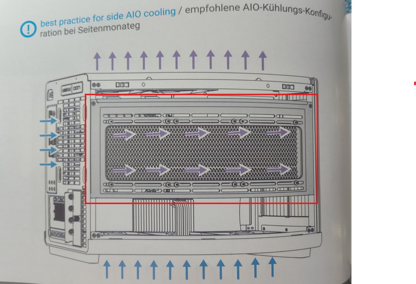 White Metal Steel Side Cooling Fan Bracket 4 Lian Li A3-mATX-WD Desktop PC Case - Image 11