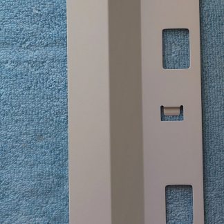 White Steel Metal Front Cable Cover Shroud Hider for Corsair 4000D Computer Case