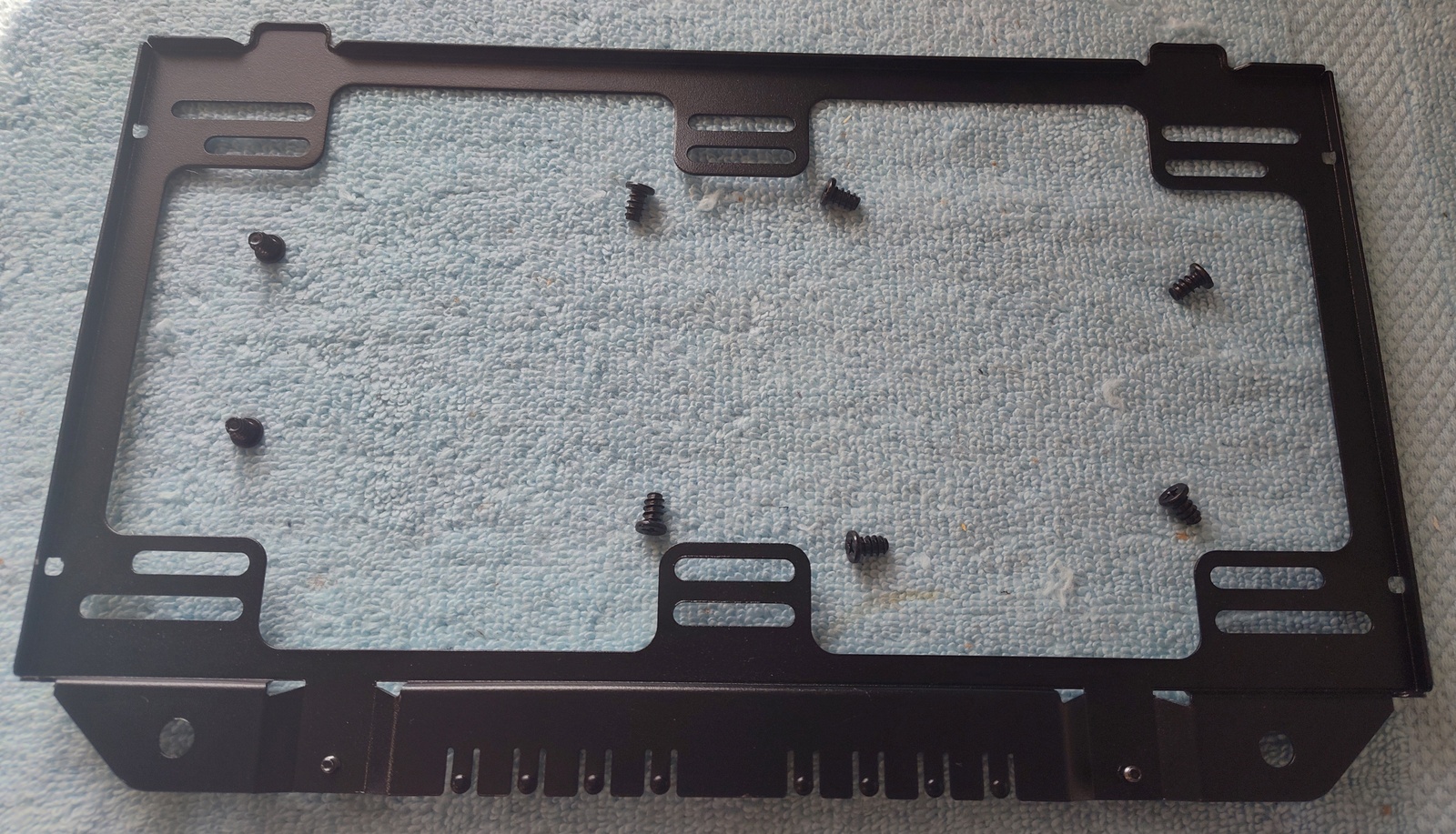 Black Top Cooling Fan Bracket Tray Mount for Corsair Crystal 680X RGB PC Cases - Image 6