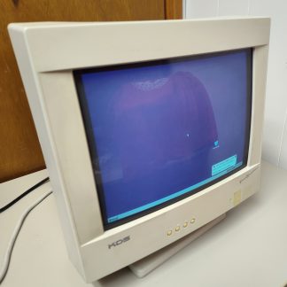 KDS Korea Data 15" CRT Monitor Computer Screen 1999 VGA VS-550 Dim Parts/Repair
