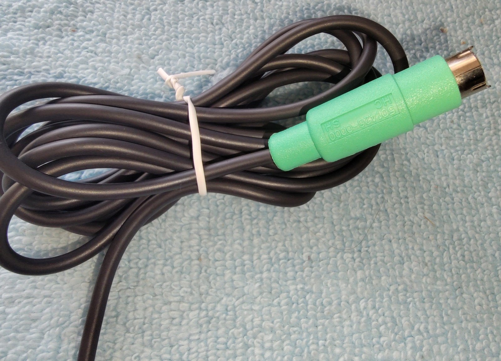 Black Logitech PS2 PS/2 3 Button Ball Type Roller Scroll Mouse M-S48a 501426 - Image 5