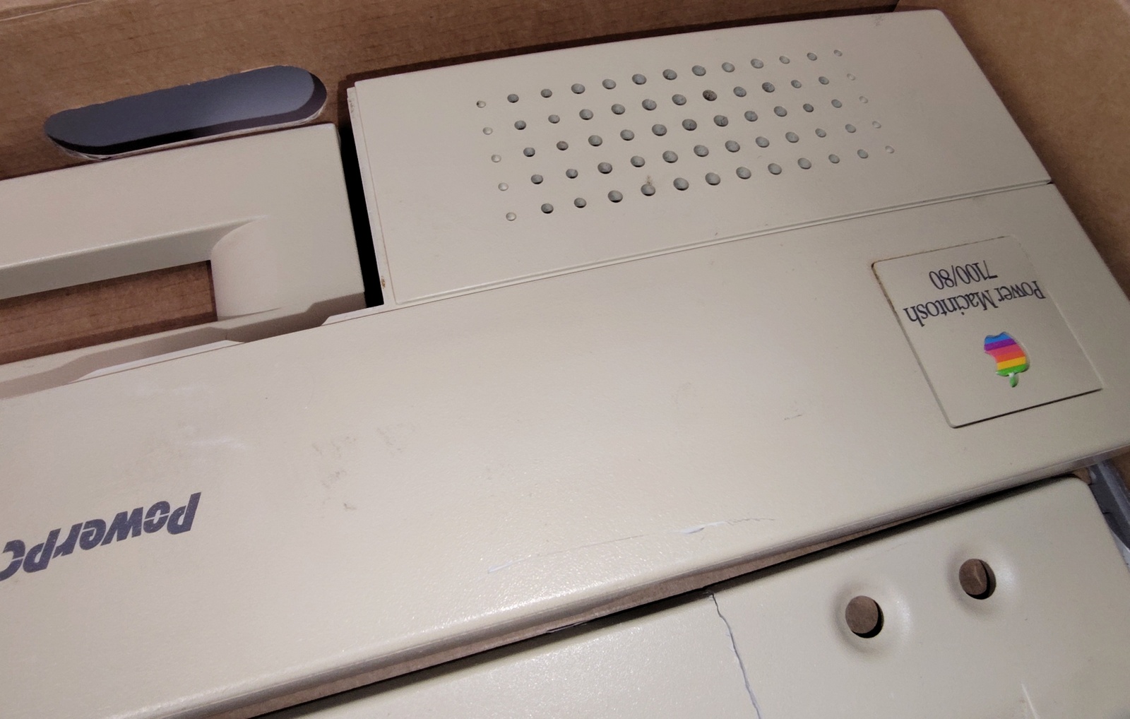 Apple Power Macintosh PowerMac 7100/80 80MHz PowerPC 601 72MB RAM 700MB HDD 1994 Parts/Repair - Image 3