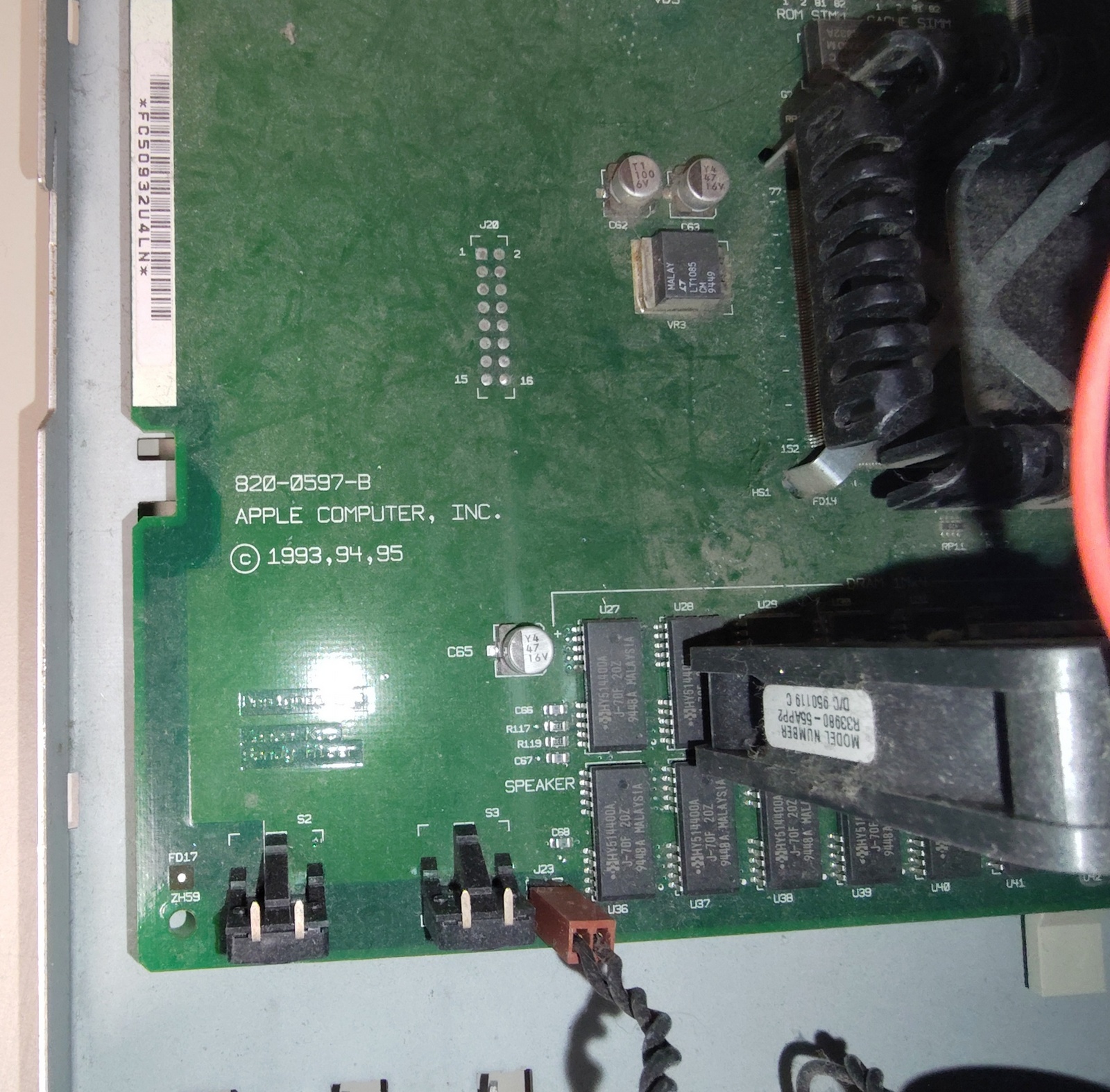 Apple Power Macintosh PowerMac 7100/80 80MHz PowerPC 601 72MB RAM 700MB HDD 1994 Parts/Repair - Image 18