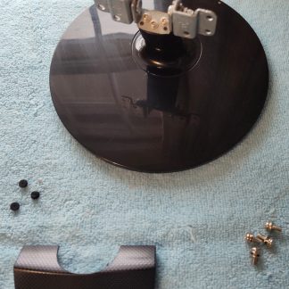 Black Asus VS238H-P Monitor Screen Display Stand Base & Screws, Hole Covers 2012