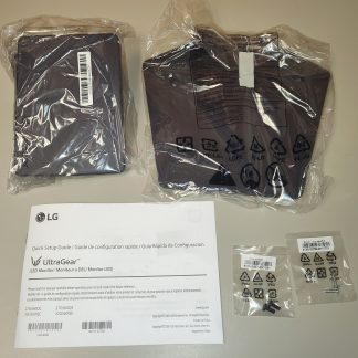 New Open Box Black LG 27GS60QC-B Monitor Screen Display Stand Base Holder Screws