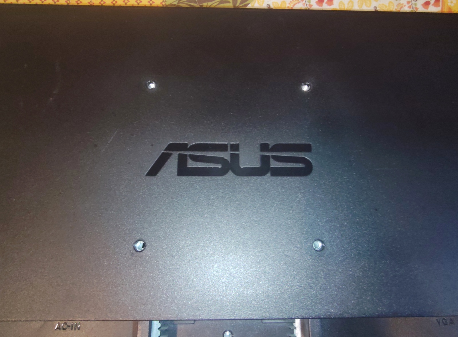 Black Asus VW221D WSXGA 1680 x 1050 Monitor Screen Display 2008 No Stand - Image 7