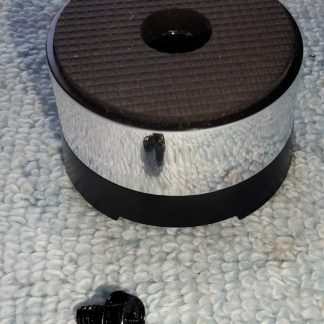 One Chrome Plastic Feet Foot for Corsair Crystal 680X RGB Desktop Computer Case