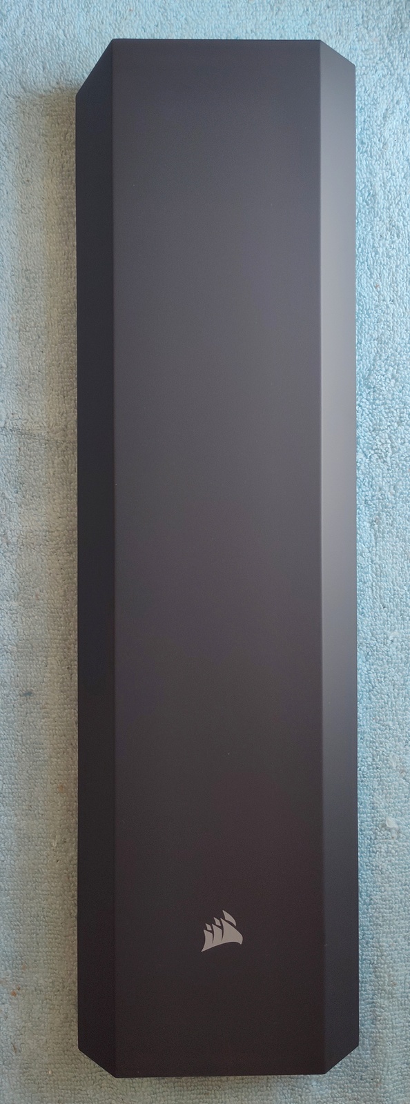 New Black Plastic Solid Front Panel Fascia Cover for Corsair Crystal 680X RGB