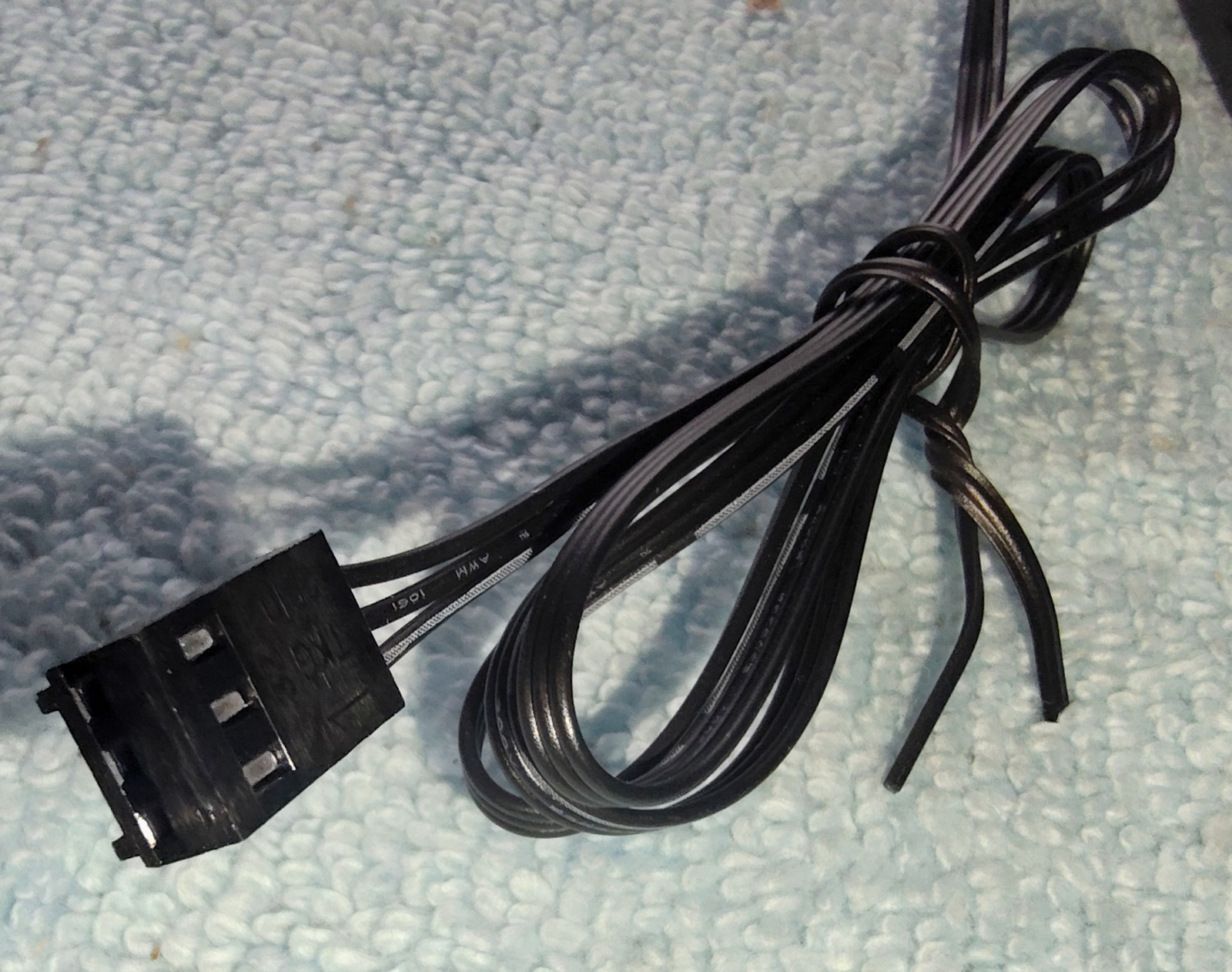 Black 120 x 25 mm Case Cooling Fan For Corsair Crystal 680X RGB Desktop PC Cases - Image 2