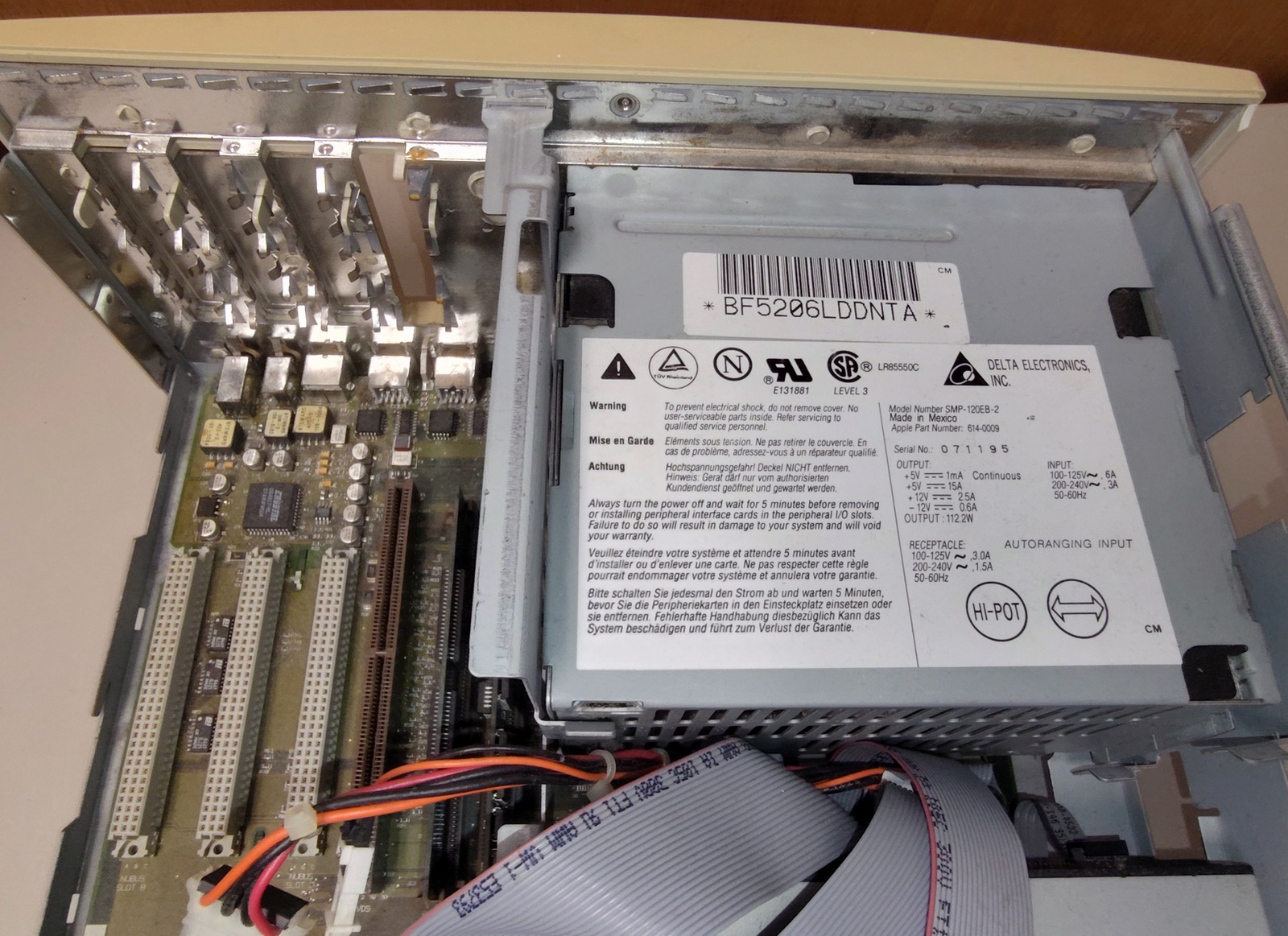 Apple Power Macintosh PowerMac 7100/80AV 80MHz PowerPC 601 ?MB RAM NO HDD 1994 - Image 14