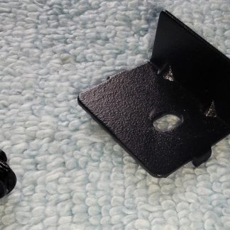 Black Metal Power Supply Retainer Bracket for Corsair 680X RGB Computer PC Case
