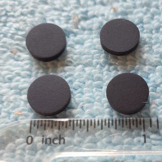 Black Rubber Power Supply Support Pads for Corsair 680X RGB Computer PC Case