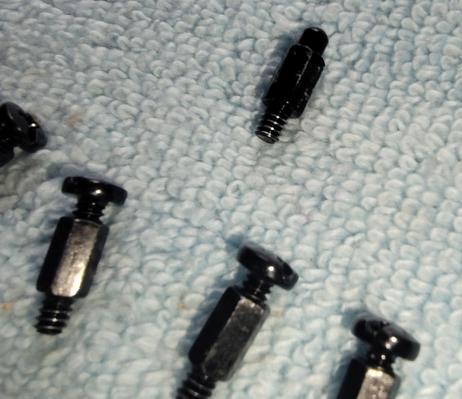 Set of Black Motherboard Standoffs & Screws for Corsair 680X RGB Computer Case - Image 3