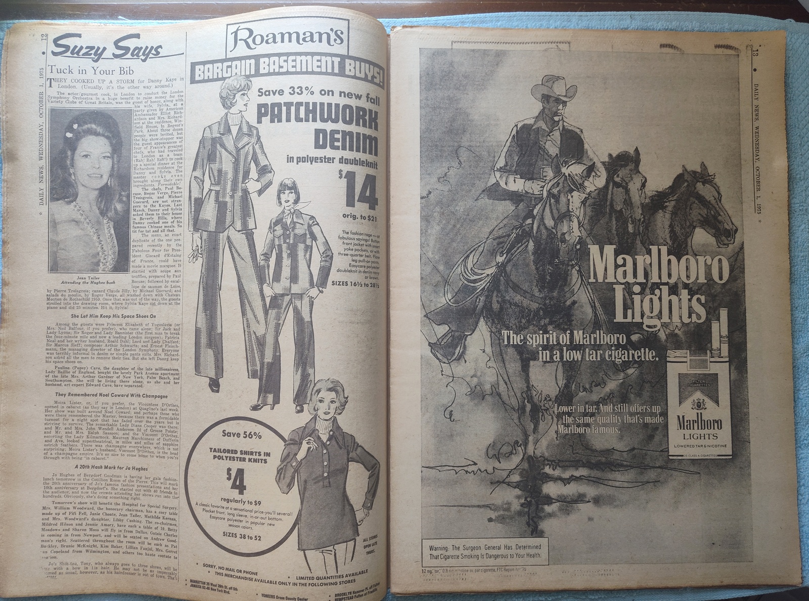New York Daily News 1 Oct 1975 Patty Hearst Casey Stengel Ford Muhammad Ali ++ - Image 10