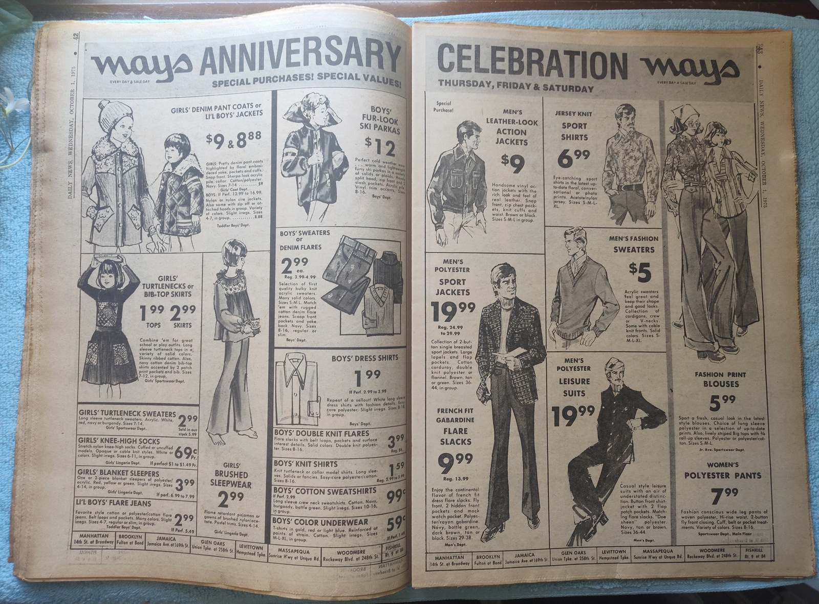 New York Daily News 1 Oct 1975 Patty Hearst Casey Stengel Ford Muhammad Ali ++ - Image 14