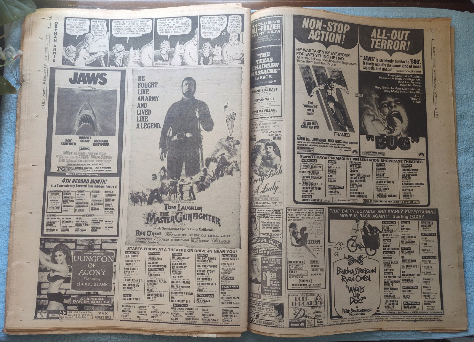 New York Daily News 1 Oct 1975 Patty Hearst Casey Stengel Ford Muhammad Ali ++ - Image 18