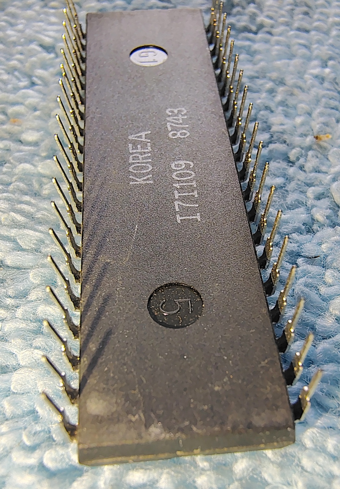 Intel P8085AH K744591 CPU Processor Chip Black 40-pin Package 1976 1980 Korea - Image 6