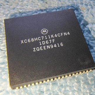 Motorola XC68HC711K4CFN4 Microcontroller CPU Black 84-pin PLCC Korea Bent Pins