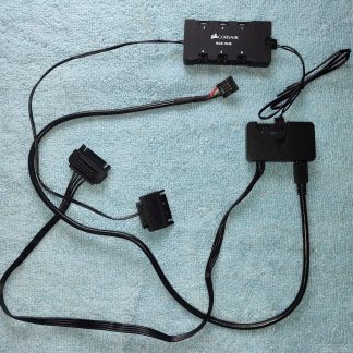 iCUE Lighting Node Pro RGB Controller, Hub for Corsair Crystal 680X Desktop Case