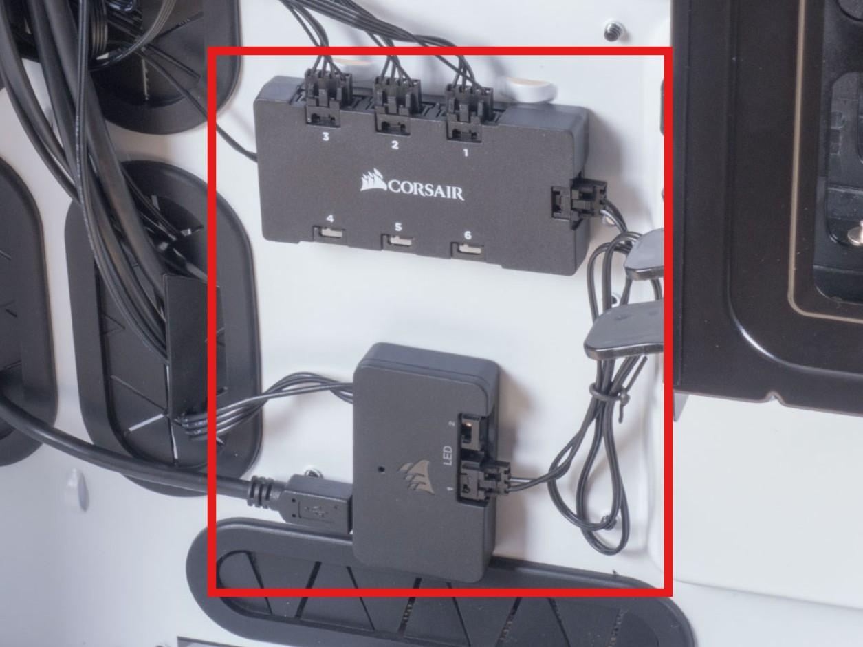 iCUE Lighting Node Pro RGB Controller, Hub for Corsair Crystal 680X Desktop Case - Image 11