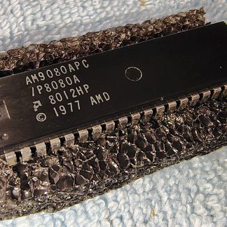 AMD P8080A AM9080APC CPU Processor Chip Black 40-pin Plastic DIP Package 1977