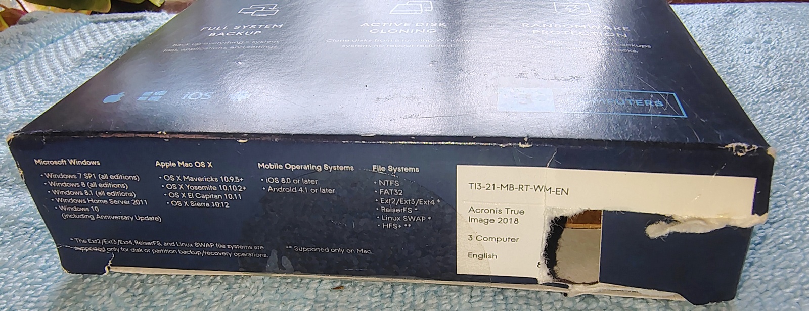 Acronis True Image 2018 For 3 Computers PC Backup Recovery Software w/ Disc, SN - Image 4