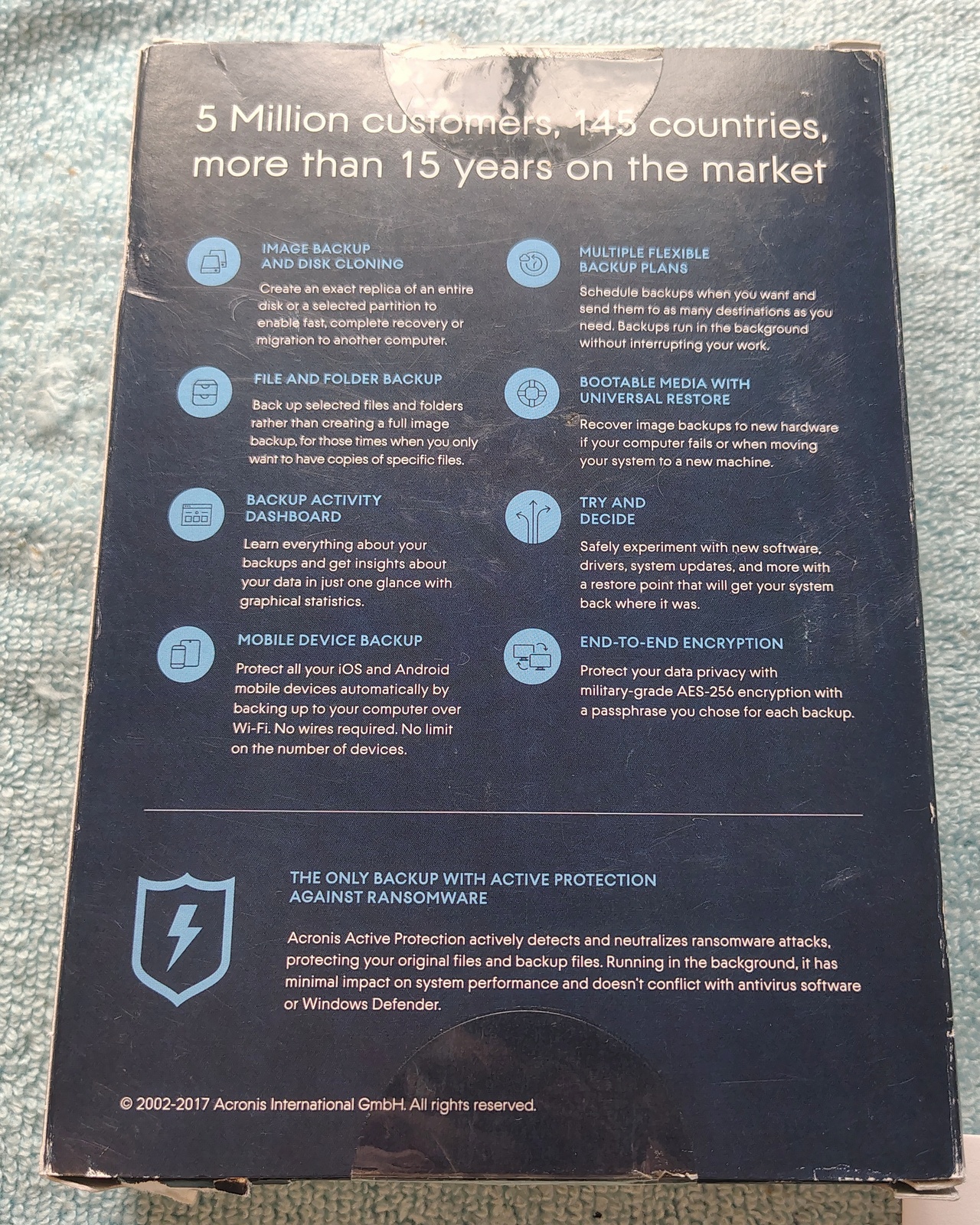 Acronis True Image 2018 For 3 Computers PC Backup Recovery Software w/ Disc, SN - Image 5