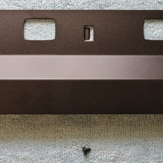 Black Steel Metal Front Cable Cover Shroud Hider for Corsair 4000D Computer Case