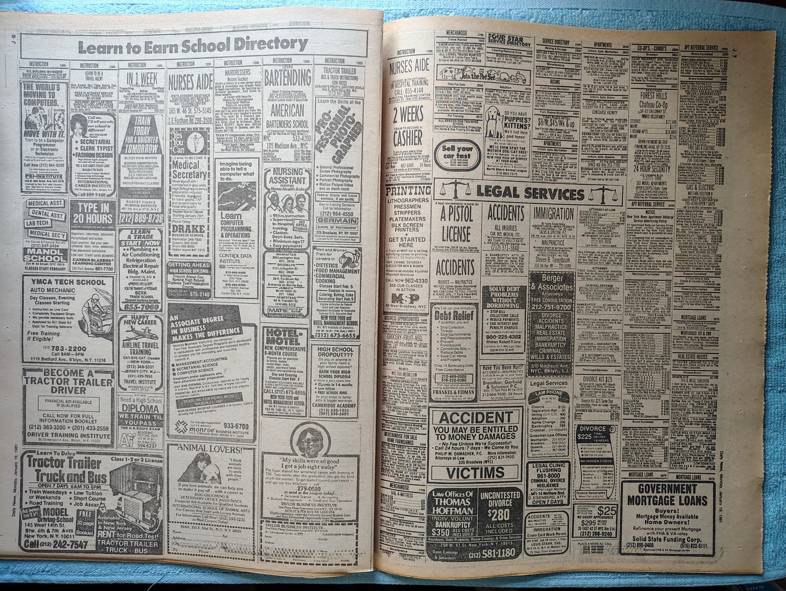 New York Daily News 19 January 1981 Jersey Reagan President Iran Hostages Borg - Image 14