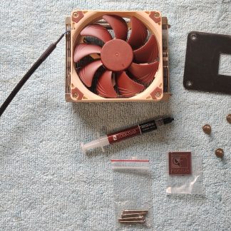 Noctua NH-L9a-AM4 Low Profile CPU Cooler for AMD Socket AM4 w/ screws, plate ++