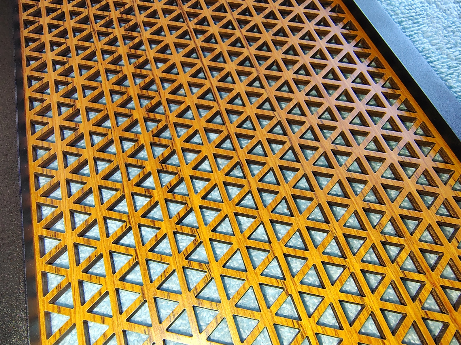 Teak Wood Front Panel Grate Cover Panel for Corsair 4000D Airflow Computer Cases - Image 6