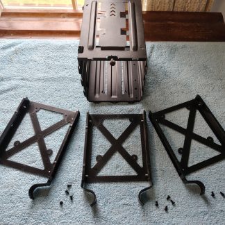 Black Steel 3.5" HDD Hard Disk Drive Bracket Holder 4 Corsair Vengeance C70 Case