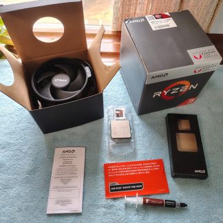 AMD Ryzen 3 2200G CPU Socket AM4 Processor Chip YD2200C5FBBOX w/ Heatsink, Fan