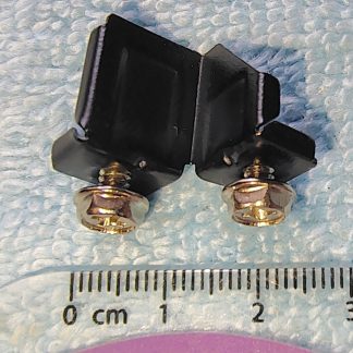 Black Metal Power Supply Stop Bracket for Thermaltake V3 Black Computer Case