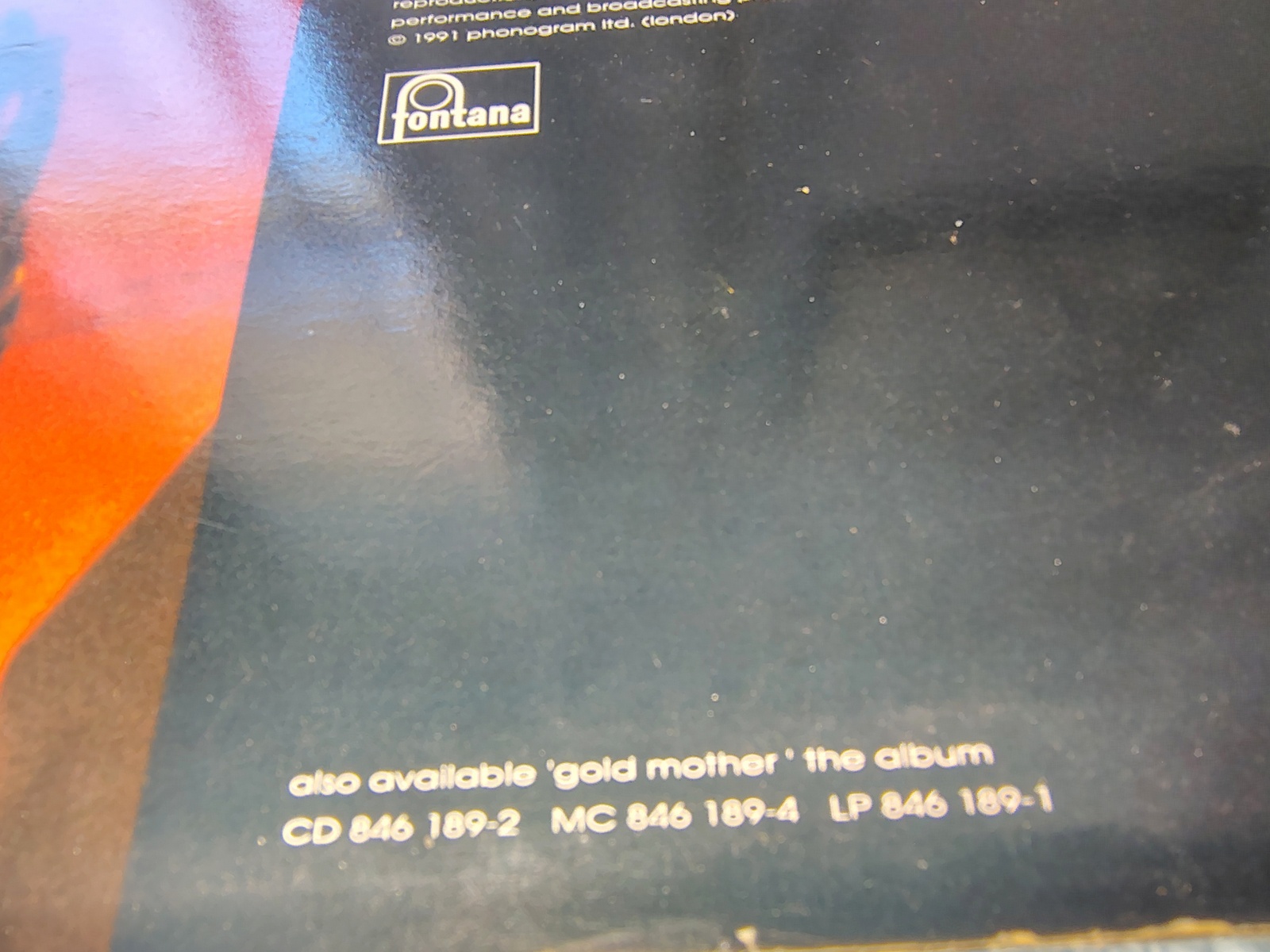 James Sit Down Alternative Indie Rock Single Vinyl Record 12" 45RPM 1991 Fontana - Image 9