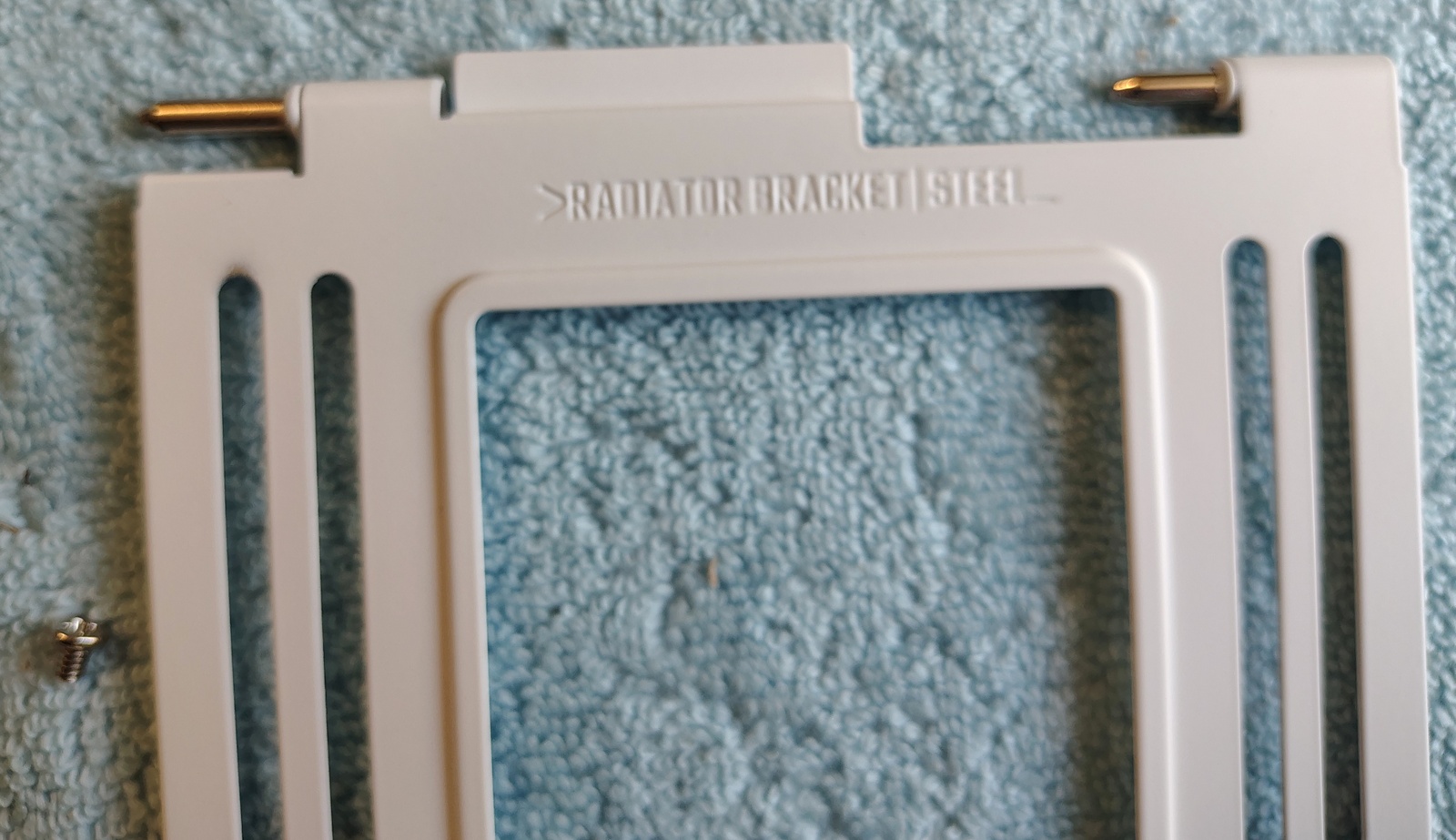 White Metal Steel Side Cooling Fan Bracket for Cooler Master QUBE 500 PC Case - Image 5