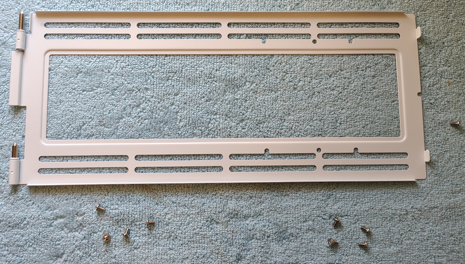 White Metal Steel Side Cooling Fan Bracket for Cooler Master QUBE 500 PC Case - Image 6