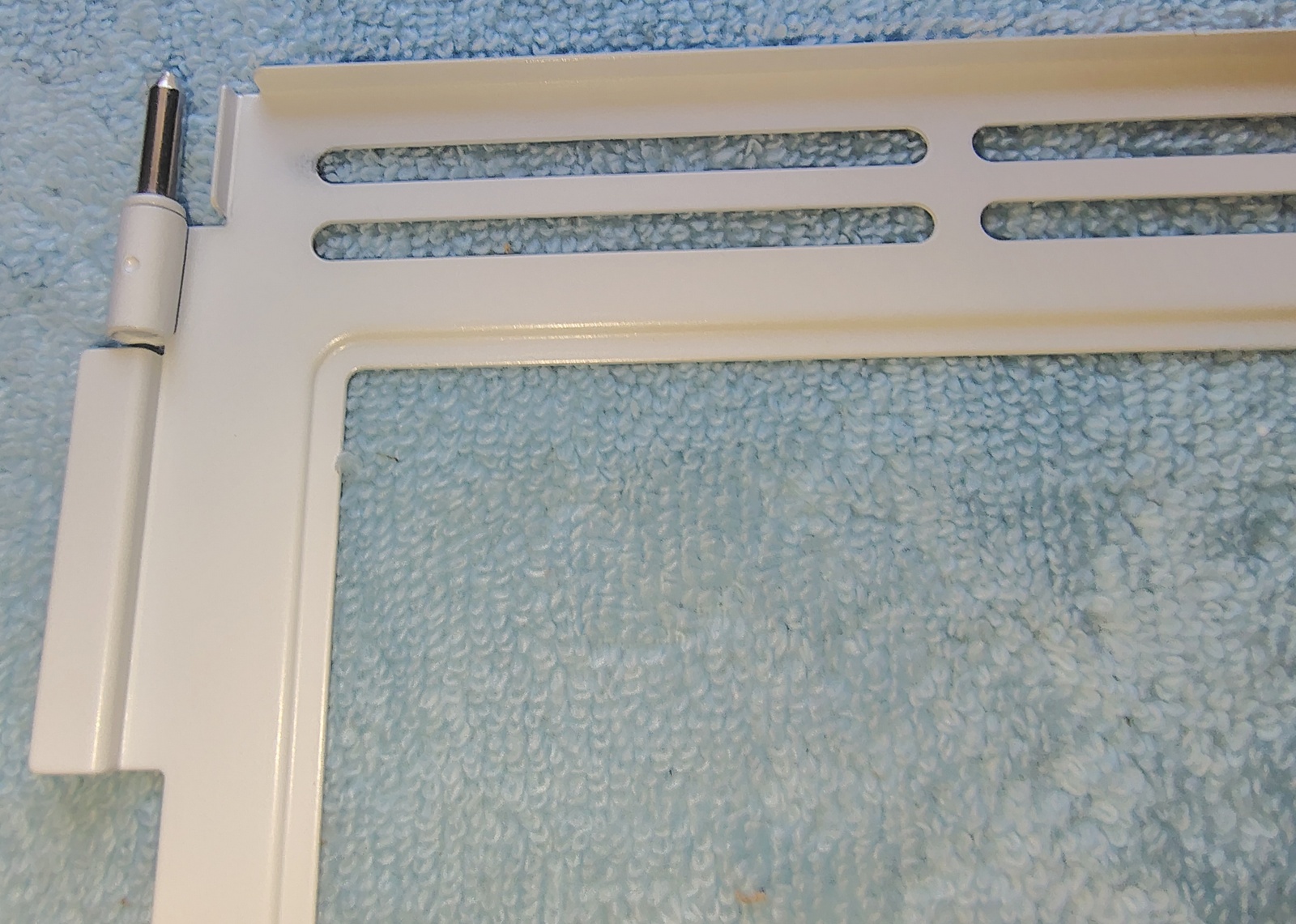 White Metal Steel Side Cooling Fan Bracket for Cooler Master QUBE 500 PC Case - Image 8