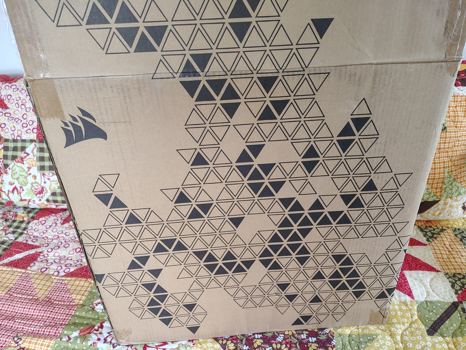 Original Shipping Box, Bag, Packing Foam for White Corsair 4000D Airflow PC Case - Image 10