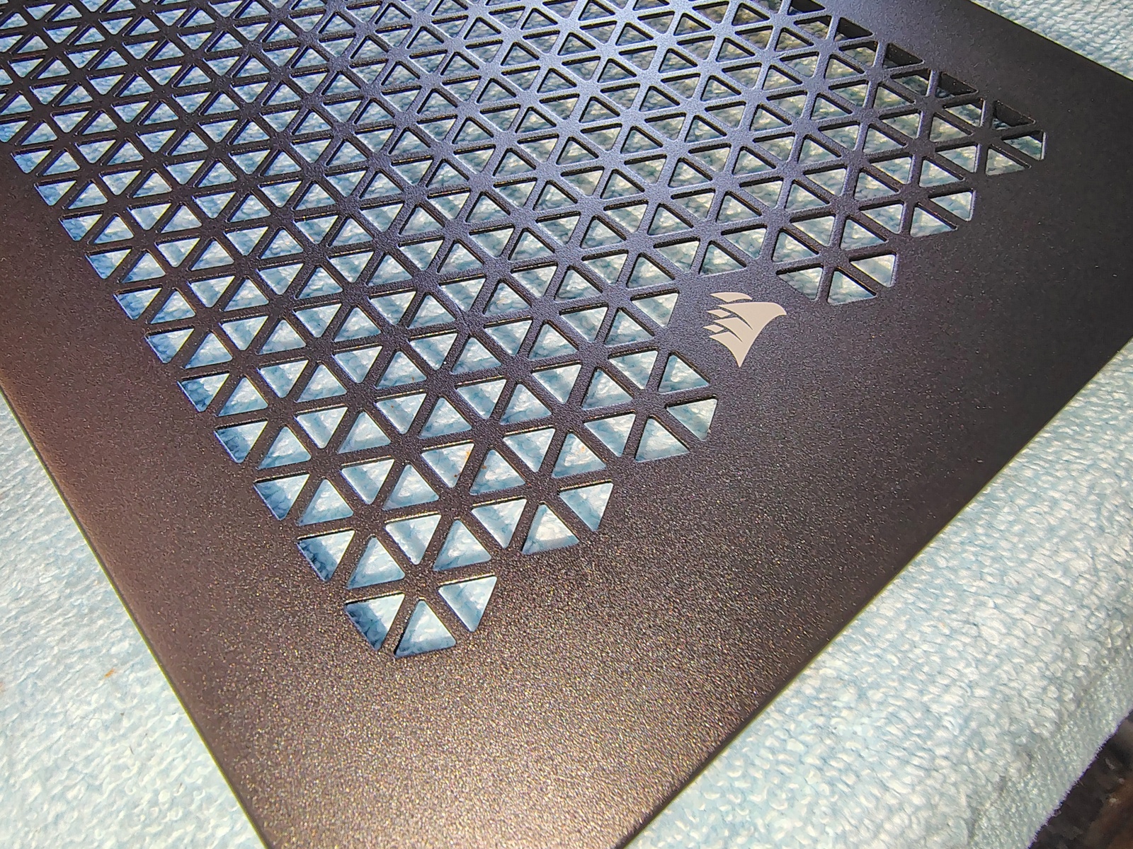 Black Metal Front Panel Grate Cover for Corsair 7000D Airflow Computer Cases - Image 2