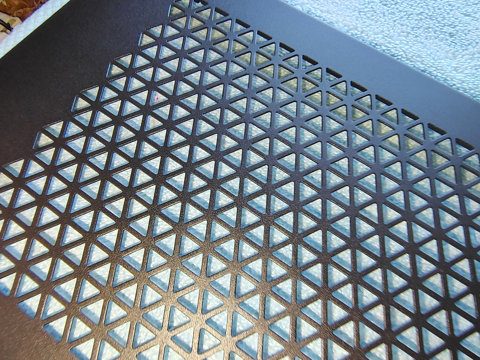 Black Metal Front Panel Grate Cover for Corsair 7000D Airflow Computer Cases - Image 3