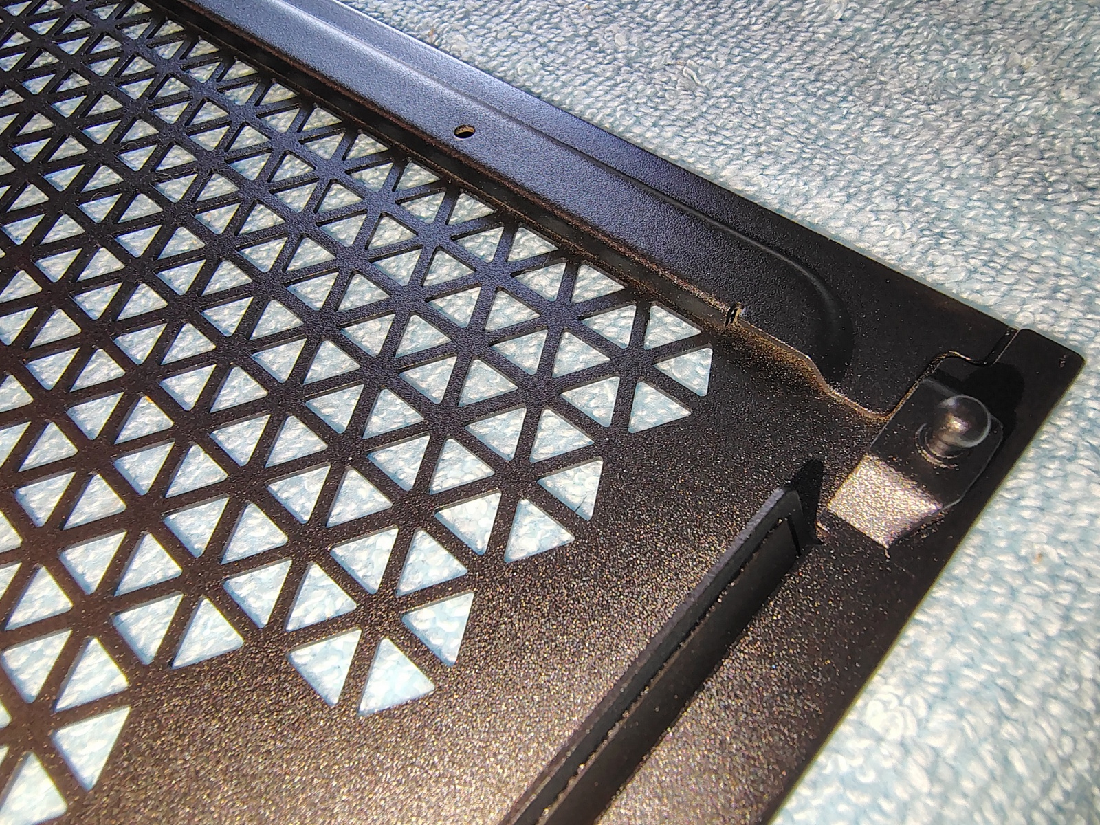 Black Metal Front Panel Grate Cover for Corsair 7000D Airflow Computer Cases - Image 6