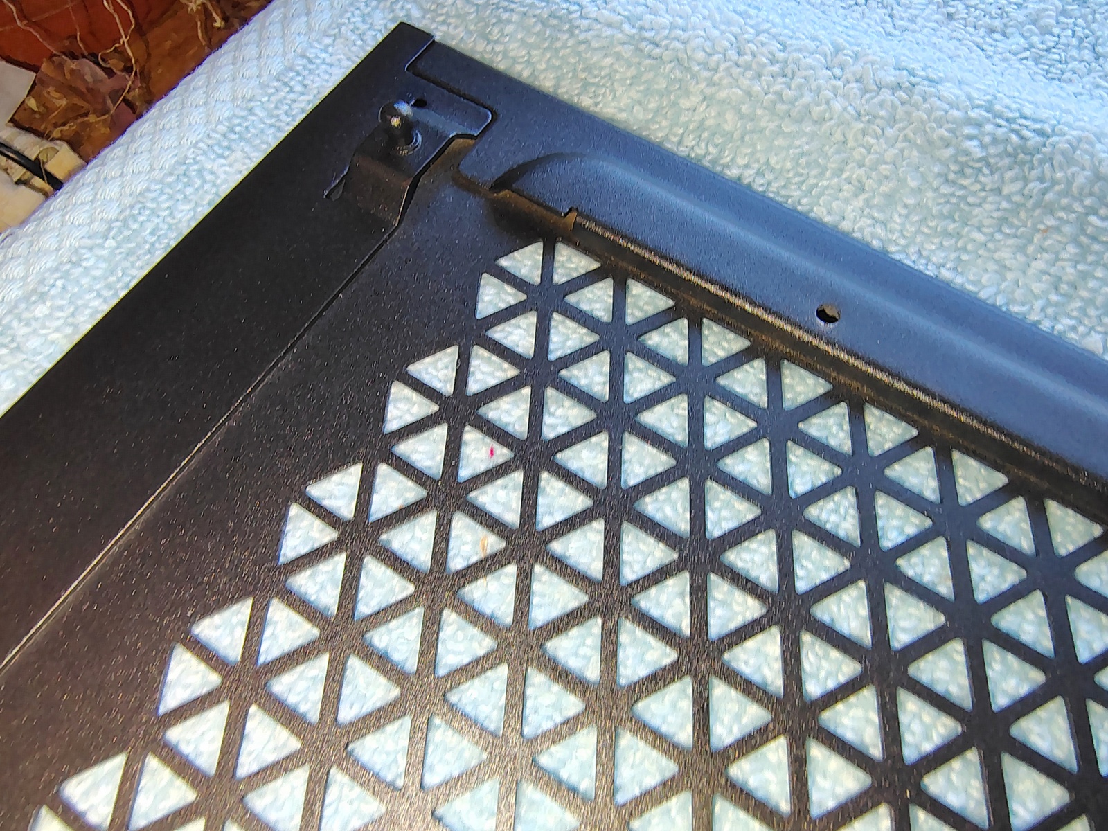 Black Metal Front Panel Grate Cover for Corsair 7000D Airflow Computer Cases - Image 8