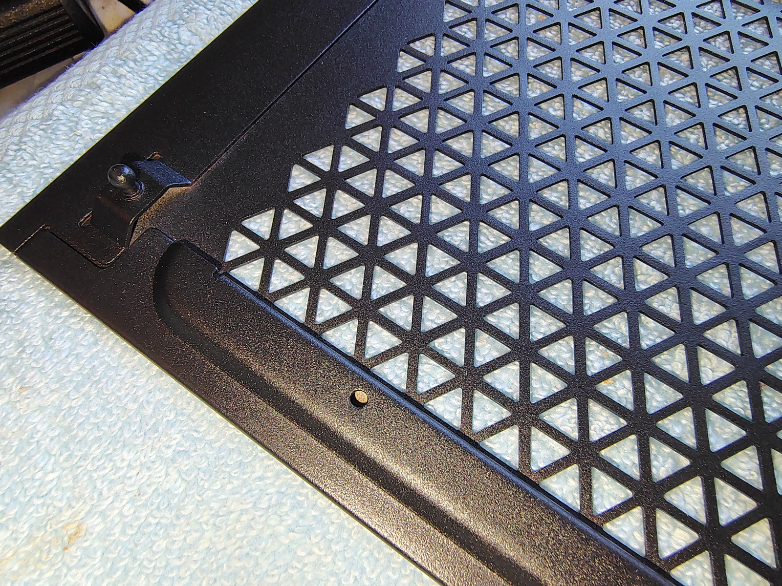 Black Metal Front Panel Grate Cover for Corsair 7000D Airflow Computer Cases - Image 9