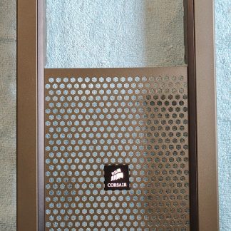 Scratched Green Steel Metal Front Panel Fascia Cover For Corsair Vengeance C70 PC Cases