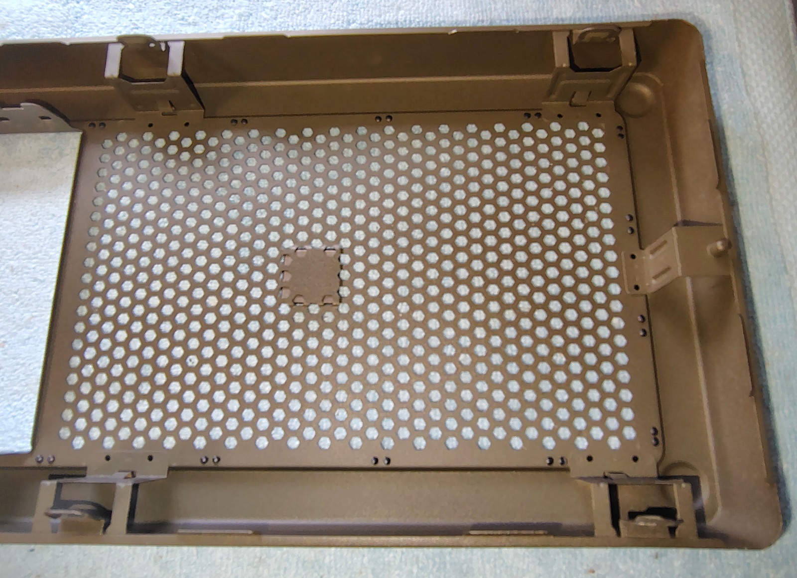 Scratched Green Steel Metal Front Panel Fascia Cover For Corsair Vengeance C70 PC Cases - Image 11