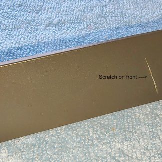 Green 5.25" External Optical Drive Bay Faceplate Cover For Corsair Vengeance C70 Case - Scratched!